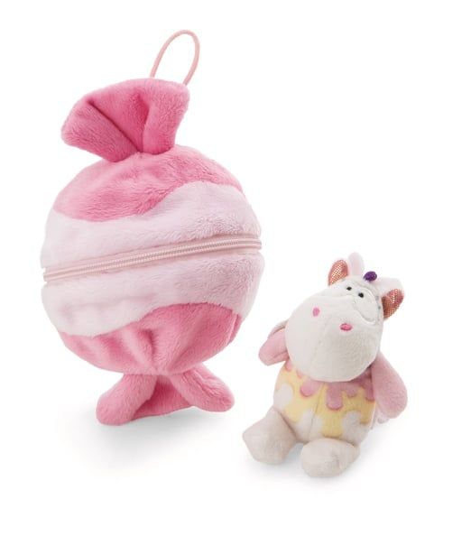  Thú nhồi bông 10cm-61912|ngựa kỳ lân Unicorn cupcake donut_NICI Germany 