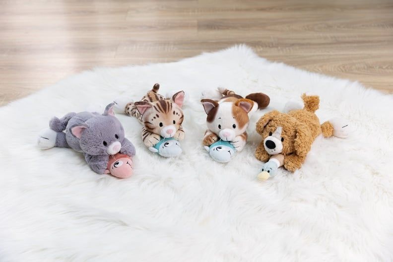  Thú nhồi bông 30cm 62152 |cat bengal fish lying mèo vằn hổ ăn cá nằm|NICI Germany 