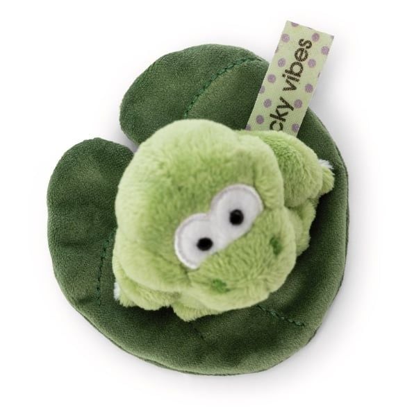  Thú nhồi bông 7cm-62279| ếch xanh frog Fridolin FOREST FRIENDS_NICI Germany 