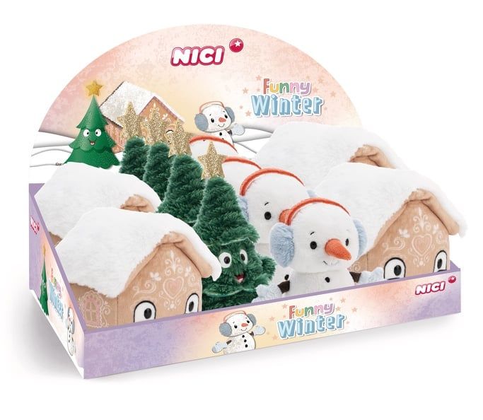  Thú nhồi bông 15cm-62407|Funny Winter_NICI Germany 