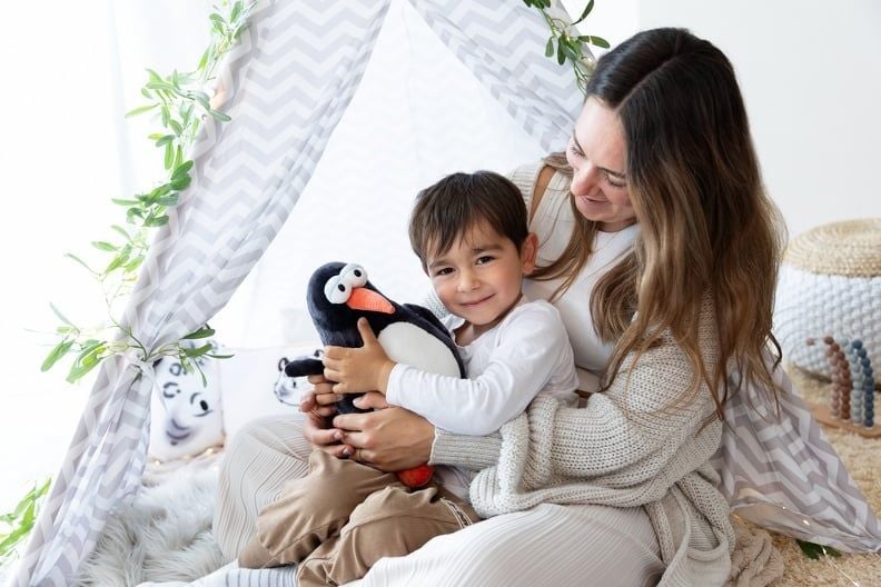  Thú nhồi bông 30cm|40cm|60cm chim cánh cụt penguin Jorge Thunder Winter_NICI Germany 