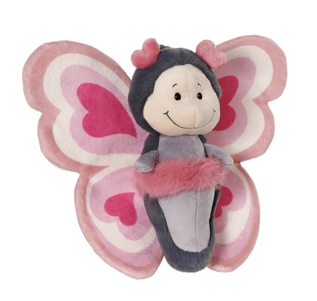  Thú nhồi bông 21cm-62615| bươm bướm LOVE butterfly_NICI Germany 