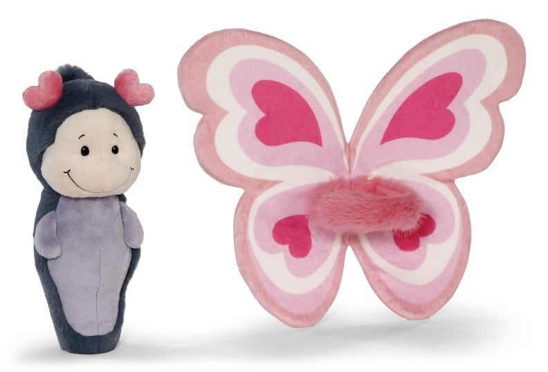  Thú nhồi bông 21cm-62615| bươm bướm LOVE butterfly_NICI Germany 