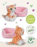  Thú nhồi bông 12cm-61940| thú cưng Little Paws chó mèo đáng yêu _NICI Germany 