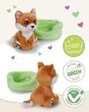  Thú nhồi bông 12cm-61940| thú cưng Little Paws chó mèo đáng yêu _NICI Germany 
