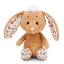  Thú nhồi bông 20cm-61457| thỏ tai hoa floral bunny_rabbit NICI Germany 