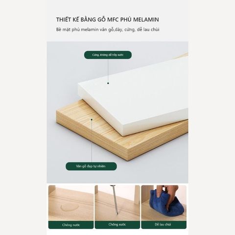 Tủ Quần Áo 4 Cánh To 2 Ngăn Kéo Trắng Vân Gỗ GP329.13