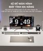 Kệ Màn Hình Máy Tính Có Ngăn Trắng GA35