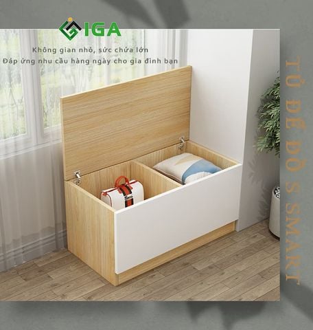 Tủ Để Đồ S Smart IGA Hiện Đại, Thiết Kế Nhiều Ngăn - GP131