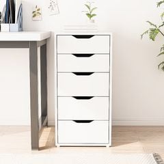 Tủ đựng đồ 5 ngăn kéo trắng - GP320