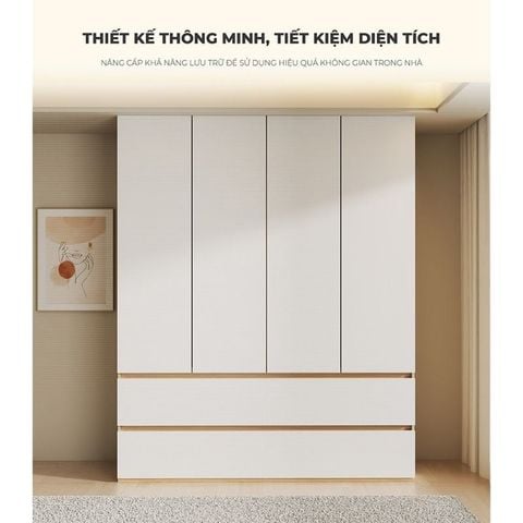 Tủ Quần Áo Thông Minh IGA Kết Hợp Ngăn Kéo Đa Năng - GP327