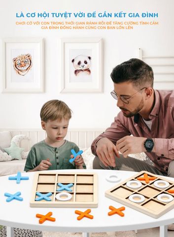 Bảng Đồ Chơi Caro Giáo Dục Thông Minh Cho Trẻ Chất Lượng Cao Cấp IGEA- TOY13 - Hết hàng