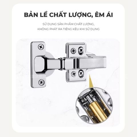 Tủ Quần Áo 4 Cánh To 2 Ngăn Kéo Trắng Vân Gỗ GP329.13