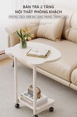 Bàn trà thông minh - Trắng - GM117