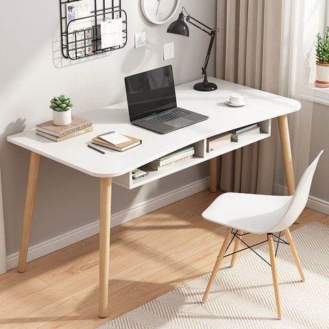 Bàn Làm Việc Gỗ Cao Cấp Kèm 2 Hộc Tủ Đa Năng Tiện Lợi - IGA - GP185