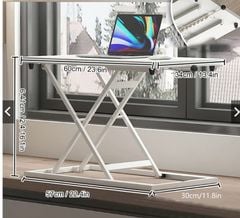 Bàn nâng hạ full đen - GM218