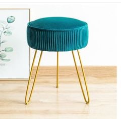 Ghế bàn trang điểm mặt nhung - GC12