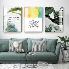 Bộ tranh 3 bức ghép hình chữ nhật kt 40*60*3