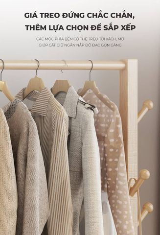 Giá Treo Quần Áo Kết Hợp Gương - GP371
