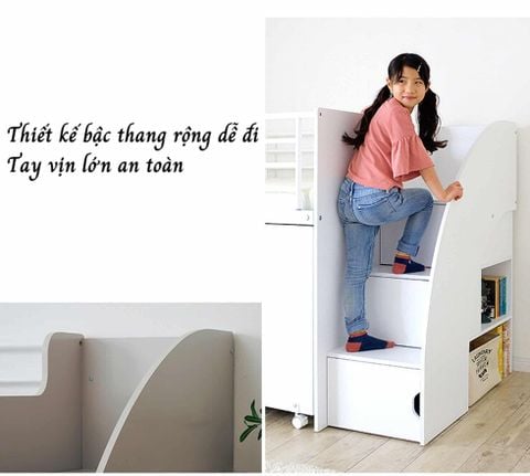 Giường tầng 1m4x2m - Giải Pháp Toàn Diện Cho Phòng Ngủ Của Bé - GP365 - Khai tử