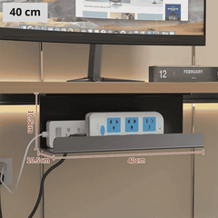 Khay đi dây điện gầm bàn làm việc - GM176 - Nội Thất Xanh Thông Minh IGEA