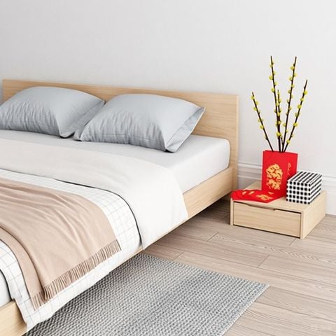 Giường Bệt Thông Minh Gỗ MDF Phong Cách Bắc Âu - GP310