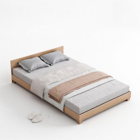 Giường Bệt Thông Minh Gỗ MDF Phong Cách Bắc Âu - GP310