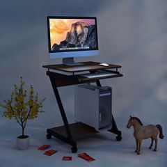 Bàn Làm Việc Chữ Z Khung Đen Gỗ Óc Chó GM220.26