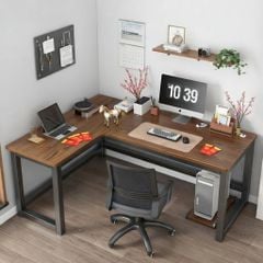 Bàn làm việc chữ L thiết kế hiện đại, sang trọng cho mọi không gian sống - GM126