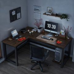 Bàn làm việc chữ L thiết kế hiện đại, sang trọng cho mọi không gian sống - GM126