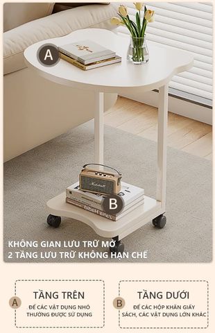 Bàn trà thông minh - Trắng - GM117