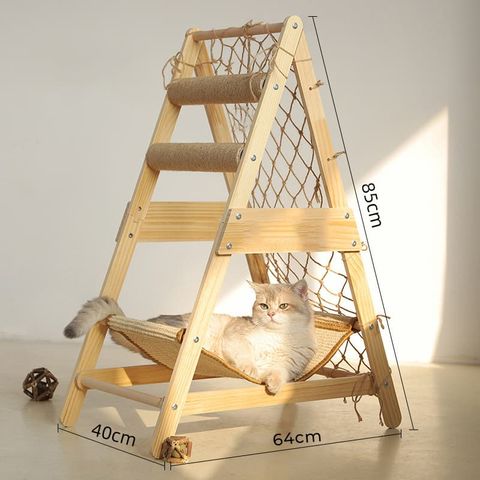 Nhà Cây Cho Mèo Đa Năng IGA Thông Minh 3 Trong 1 - GU7