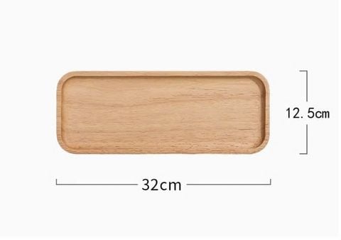 Khay gỗ décor hình chữ nhật - PG33