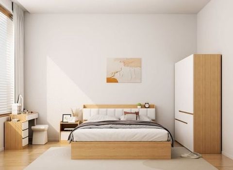 Combo giường tủ cho không gian phòng ngủ tối giản, hiện đại - CONCEPT.02 - Hết hàng