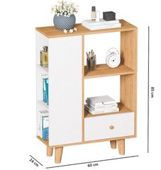 Tủ Sách Đẹp QUADA - GP124