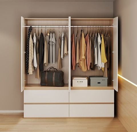 Combo giường tủ cho không gian phòng ngủ tối giản, hiện đại - CONCEPT.02 - Hết hàng