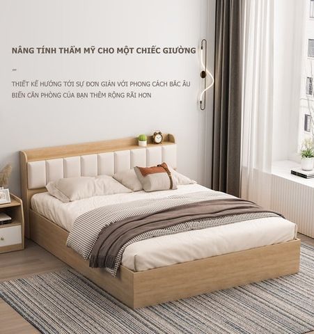 Combo giường tủ cho không gian phòng ngủ tối giản, hiện đại - CONCEPT.02 - Hết hàng