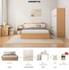 Combo giường tủ cho không gian phòng ngủ tối giản, hiện đại - CONCEPT.02 - Hết hàng