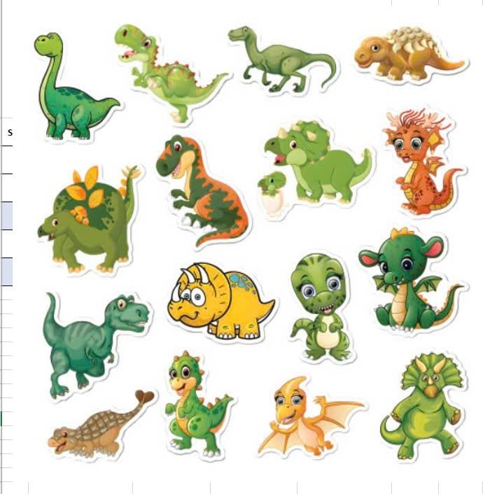 Bộ đồ chơi 16 con khủng long - TOY25