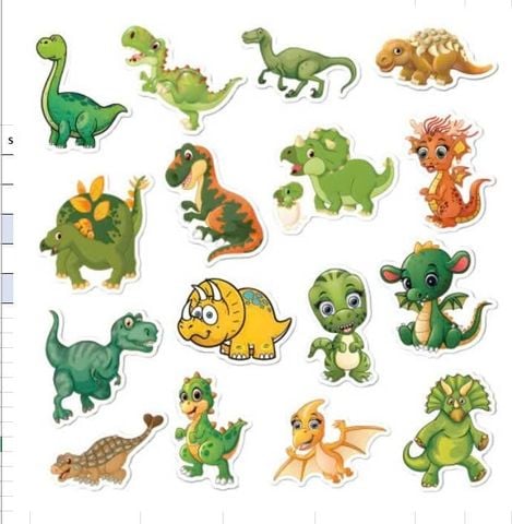 Bộ đồ chơi 16 con khủng long - TOY25