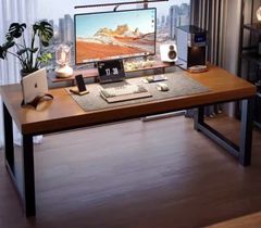 Bàn gaming chữ U cao cấp khung đen, mặt bàn dày, chắc chắn - Nội thất IGA - GM166