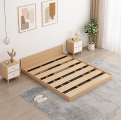 Giường bệt 1m8x2m vân gỗ GP310C.03