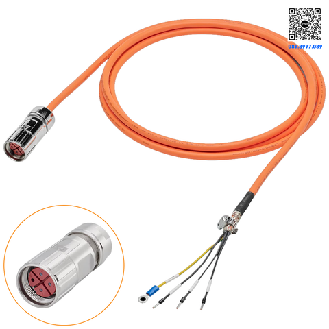  Cáp nguồn Servo Siemens 6FX3002-5CL12-1AF0, 6FX3002-5CL12-1BA0 