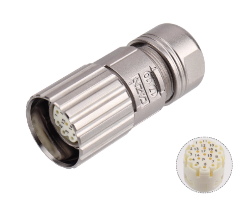  Đầu nối encoder M23 12, 17 chân 