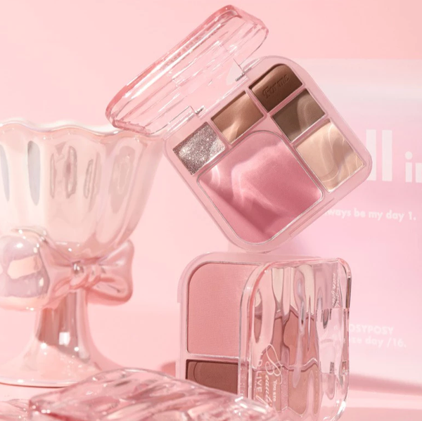  Bảng Phấn Mắt Má Hồng Highlight 6 Ô HOLD LIVE Pink Mist HL770 
