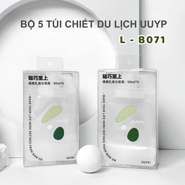  Bộ 5 Túi Chiết Mỹ Phẩm UUYP L - B071 