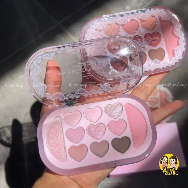  Bảng Phấn Mắt, Má Hồng, Hightlight 11 Ô GOGOTALES Sweetish Principle GT877 - Gogo Tales 