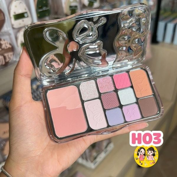  Bảng Phấn Mắt Má Hồng HOLD LIVE Mist Butterfly 12 Ô HL792 - Phiên Bản Cánh Bướm Mới HoldLive 