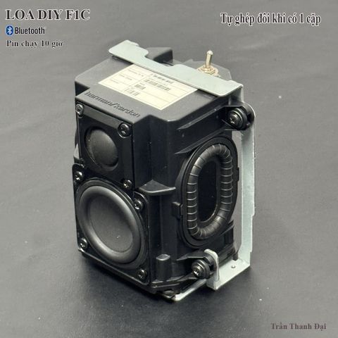 LOA DIY F1C 20W, Bluetooth, Pin 10 giờ, Ghép Đôi