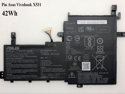 Pin Laptop Asus Vivobook X531